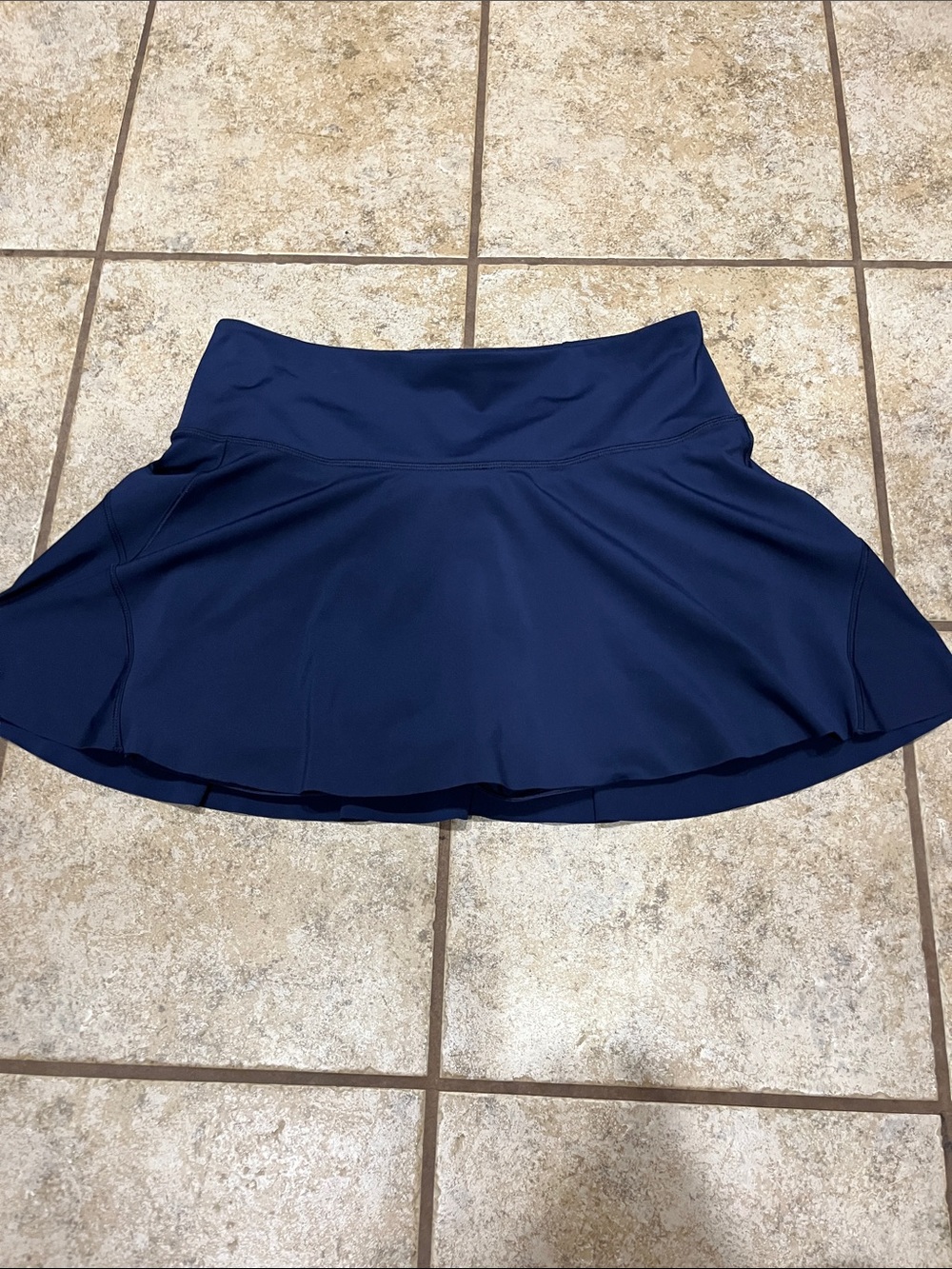 Athleta Ace Tennis Skort - Navy Blue (Size Medium) Like New Great Skirt